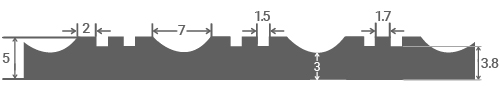 Transit Rib Mat