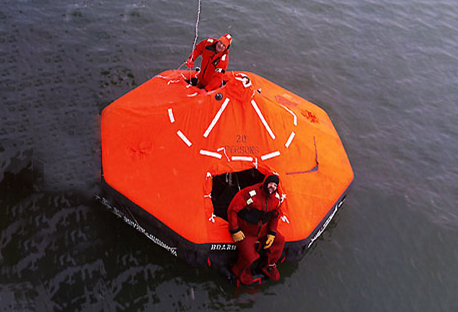 Inflatable Life Raft